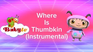 Where is Thumbkin Baby Tv Piano [upl. by Llerret]