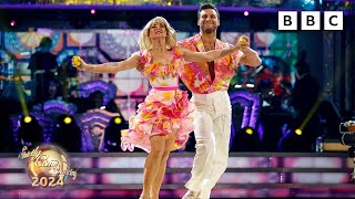 Sarah Hadland and Vito Coppola Samba to Do It Again by Rafaella Carra ✨ BBC Strictly 2024 [upl. by Recneps982]