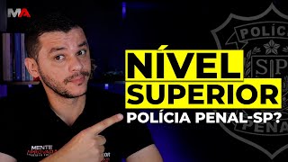 NÍVEL SUPERIOR POLICIA PENAL  SP [upl. by Neddie730]