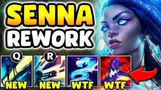 RIOT JUST REWORKED SENNA INTO AN AP ENCHANTER SHES A HEALER NOW [upl. by Conway]