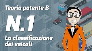 Teoria patente B  Lezione1  La classificazione dei veicoli  Mario Racconta [upl. by Arocat]