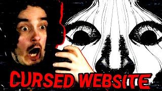 Getting tricked into visiting a CURSED WEBSITE [upl. by Ohnuj]