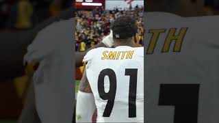 HYPED after that W vs the Commanders 🙌 steelers shorts nfl [upl. by Aiynot]