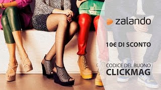 Codice sconto Zalando  Clickoon [upl. by Ettezoj]