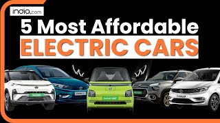 EcoFriendly Rides के साथ 5 Best Electric Cars Indiacom [upl. by Rother]