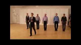 Basic Ballroom FOXTROT dance Mens timing steps featBrian Fortuna 2 of 3 [upl. by Wake]