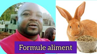 🚨ALIMENTATION DU LAPIN  FORMULE ALIMENT REPRODUCTEUR [upl. by Castra]