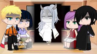 Uzumaki amp Uchiha Family React To Boruto Two Blue Vortex  Boruto React [upl. by Yarg560]