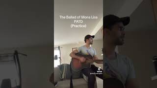 Ballad of Mona Lisa PATD guitar shorts youtubeshorts practice cover singer panicatthedisco [upl. by Hermia728]