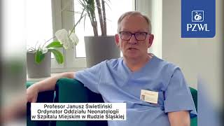 Profesor Janusz Świetliński w rozmowie na temat publikacji quotNeonatologia Tom 2quot [upl. by Ydnolem]