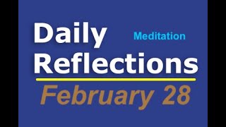 Daily Reflections Meditation Book – February 28 – Alcoholics Anonymous  Read Along – Sober Recovery [upl. by Gamages]