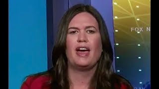 Sarah Sanders levels DISGUSTING insult to justify hiding Trump taxes [upl. by Louis]