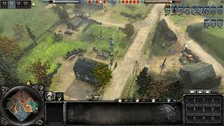 Coh 2 Wikinger Mod PvP 68  4v4  Guards Armoured Division vs Static Infantry Division [upl. by Sherrer407]