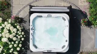 Jacuzzi J335  Comfort Hot Tub with a compact lounge seat [upl. by Yorick383]