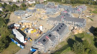 Fife Housing Group Glen Albyn Kirkcaldy Timelapse Sep 21  Aug 22 [upl. by Castillo534]