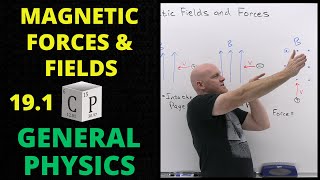 191 Introduction to Magnetic Fields and Forces  General Physics [upl. by Nonnaihr827]