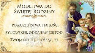 Modlitwa do Świętej Rodziny [upl. by Maryl]