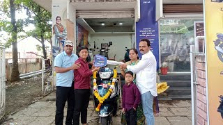 Hamre friend ne li ek nai Scooty TVS JUPITER ZX [upl. by Nivag75]