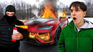 Stranger DESTROYED Our Lamborghini [upl. by Nilcaj]