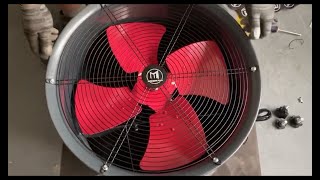 BLDC axial fan installationmingletec youtubeshorts bldcfan axialfan factory manufacturer fyp [upl. by Ailedua]