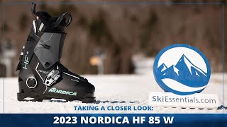 2023 Nordica HF 85 W Ski Boots Short Review with SkiEssentialscom [upl. by Orson401]