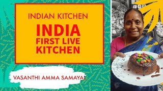 Vasanthi Amma samayal is live  Indian kitchen live [upl. by Hardden]