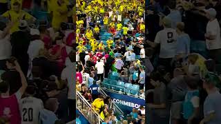 MASSIVE FIGHT Breaks Out in Uruguay vs Colombia 🚨 soccer copa uruguay [upl. by Cleti]