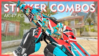 AK47 Point Disarray Sticker Combinations  CSGO 2022 [upl. by Judie692]