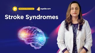 Stroke Syndromes  Neurology Medicine Video Lectures  Medical Education  VLearning [upl. by Burd]