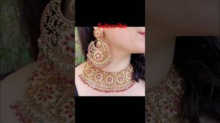 Beautiful multi necklace design💕 Jadav set💕jewellerydesign 💕viralvideo 💯💯 [upl. by Gayel240]