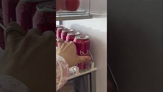 Fridge restock ASMR 🏘️ restock asmr refill fridge shorts [upl. by Aenitsirhc640]