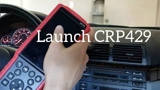 Launch CRP 429 OBD2 Scanner Review Video [upl. by Mandel227]