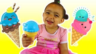 Ice Cream Song  Nursery Rhymes amp Kids Songs [upl. by Emie]