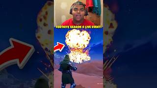 Fortnite Season 4 Live Event Reaction [upl. by Yand]