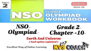 Class 2  NSO  SOF  National Science Olympiads Chapter 10 Earth And Universe  olympiads [upl. by Nedmac]