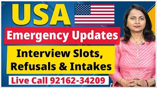 USA Emergency Updates  USA study visa updates 24  USA embassy new rules 24  USA sep Intake 24 [upl. by Pytlik]