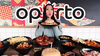 Trying Australian fast foods  Eating an Oporto Feast [upl. by Romano915]