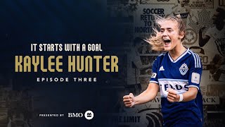 It Starts With a Goal presented by BMO  Forward Kaylee Hunter [upl. by Jim800]