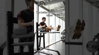 The Better Way to do Leg Raises for Abs Growth [upl. by Liza]