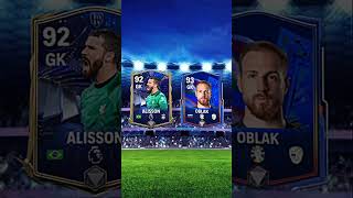 🇧🇷Alisson vs Oblak🇸🇮  fcmobile fifamobile fifa fifa23 fifa22 football vs [upl. by Godred]