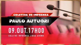 AO VIVO Entrevista coletiva com Paulo Autuori [upl. by Eiten]