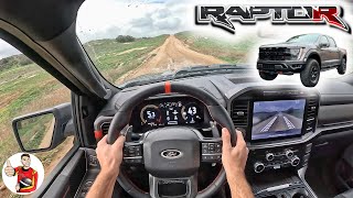 The Ford F150 Raptor R Lets You Choose Monster or Mouse POV Drive Review [upl. by Jobe]