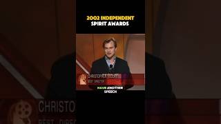 2002 Independent Spirit Awards highlights christophernolan awards [upl. by Wallie]