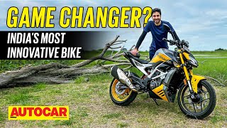 TVS Apache RTR 310 Review  Is it worth it  First Ride  Autocar India [upl. by Arde]