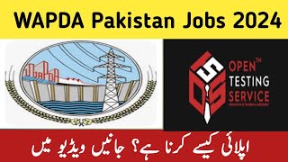 How to Apply WAPDA jobs 2024 online apply kaise Kare  WAPDA jobs 2024 apply online [upl. by Ligriv]