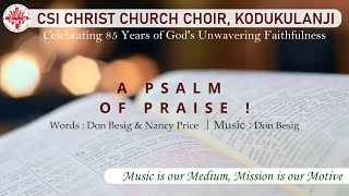 A Psalm of Praise  Don Besig amp Nancy Price  85th Anniversary Special Song [upl. by Eudoca346]