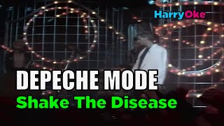 Depeche Mode  Shake The Disease Karaoke with Lyrics [upl. by Alekin]