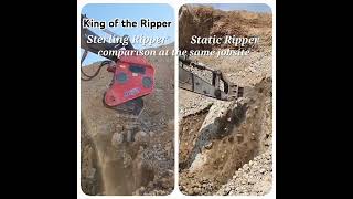 Sterling Ripper vs Static Ripper sterlingtechnology sterlingripper vibroripper [upl. by Maleeny547]