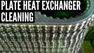 Plate Heat Exchanger Cleaning Technique [upl. by Nagirrek]