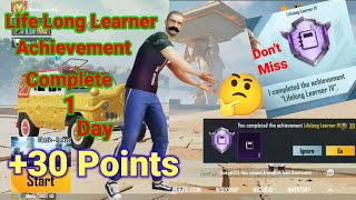 HOW TO COMPLETE LIFE LONG LERNER ACHIEVEMENT  COMPLETE BROTHERS IN ARMS ACHIEVEMENT IN PUBG MOBILE [upl. by Thorvald877]